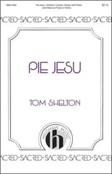 Pie Jesu Unison choral sheet music cover